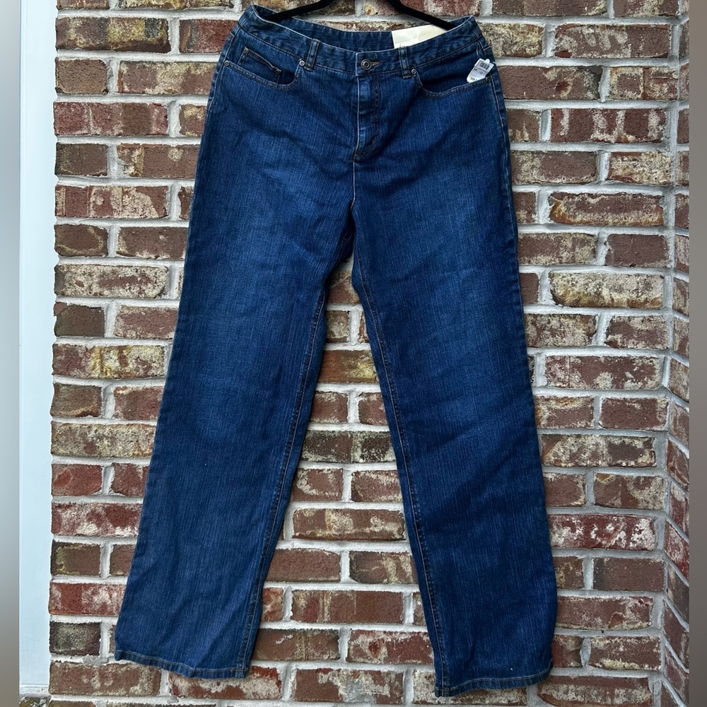 Talbots Dark Blue Straight Leg Jeans